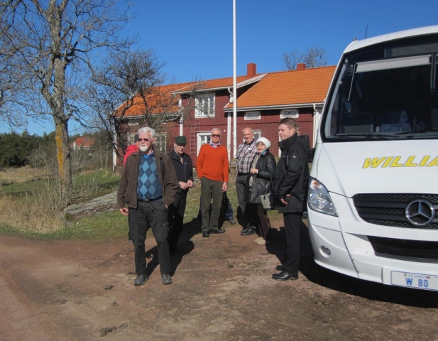 Avfärd från Simskäla 15 april 2015