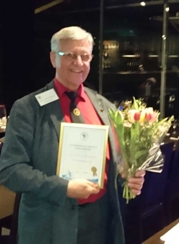 Lasse Lundberg med Hedersdiiplom 17 mars-16